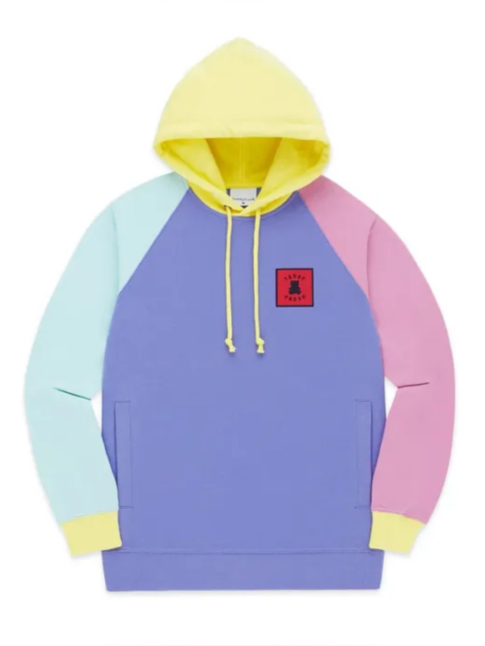 Teddy Fresh Colorblock Hoodie Unisex Large